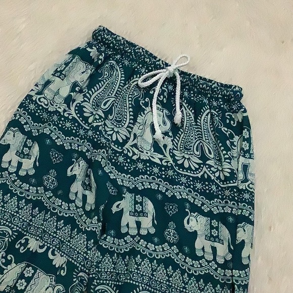 Pankesum 100% rayon summer elephant boho pants - Picture 2 of 5